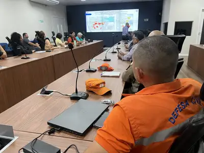 notícia: Semas reúne órgãos estaduais para análise climática e planejamento estratégico diante do Fenômeno El Niño