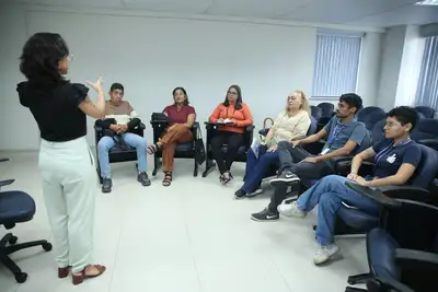 notícia: Rodas de Conversa promove acolhimento e reflexões sobre o bem viver na aposentadoria