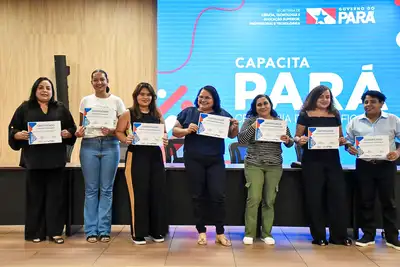 notícia: Capacita Pará certifica 213 alunos e fortalece política permanente de qualificação profissional no Estado