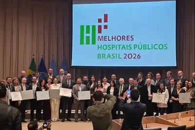 notícia: Hospitais Públicos do Pará que estão entre os 100 melhores do Brasil recebem premiação em Brasília