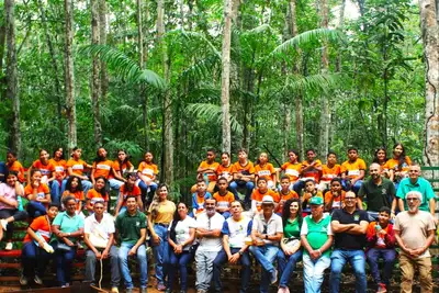 notícia: Emater leva alunos de escola pública de Marabá para experiência rural