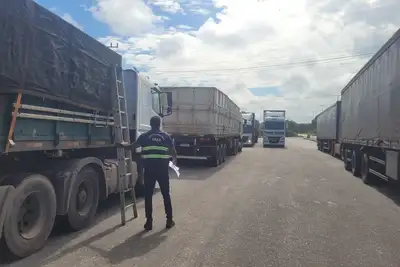 notícia: Sefa apreende 50 toneladas de sucata de ferro em Cachoeira do Piriá