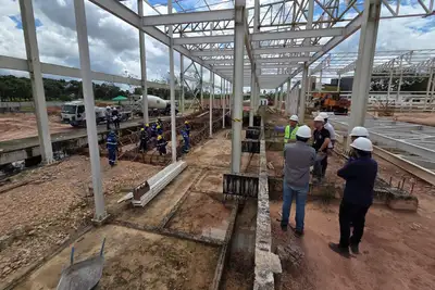 notícia: Governo do Pará avança nas obras do Centro de Convenções de Castanhal