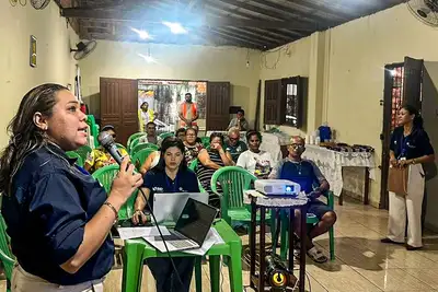 notícia: Iniciativa da Cosanpa integra comunidades às obras de saneamento