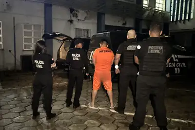 notícia: Ação integrada entre as Polícias Civil, Federal e Interpol resulta na prisão de um homem em Georgetown, capital da Guiana