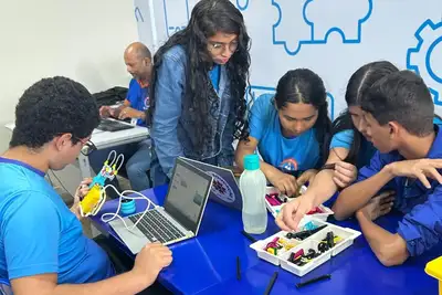 notícia: Centro de Inovação e Sustentabilidade da Educação Básica de Santo Antônio do Tauá é referência em inovação na rede pública 