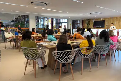 notícia: TEDxAmazônia Salon Mulheres pelo Clima reúne forças femininas no Parque de Bioeconomia e Inovação da Amazônia