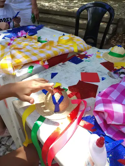 notícia: Mangal das Garças realiza oficina infantil em alusão ao Arraial do Pavulagem no domingo, 14 de junho