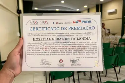 notícia: HGT é 1º lugar na Seleção de Boas Práticas em Ouvidorias do SUS