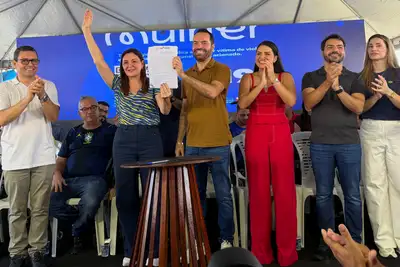 notícia: Governadora Hana Ghassan firma convênio para equipar novo Hospital Municipal de Irituia
