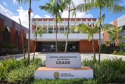 notícia: Governadora Hana Ghassan visita novo Centro Administrativo do Estado