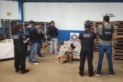 notícia: Ação integrada da Polícia Civil e Receita Federal apreende quase 200 quilos de skunk em Belém