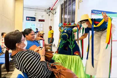 notícia: Arraial do Pavulagem leva alegria aos pacientes do Ophir Loyola