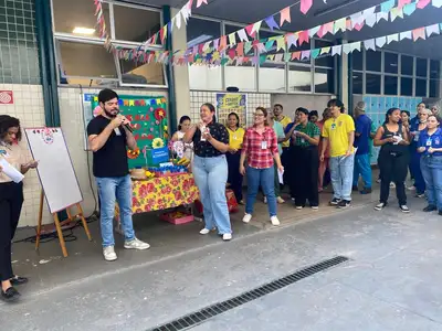 notícia: 'Arraial do Cuidado' reforça cultura da humanização no Hospital Regional do Sudeste do Pará
