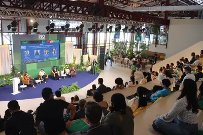 notícia: II Semana do Clima da Amazônia destaca bioeconomia e financiamento climático no Pará