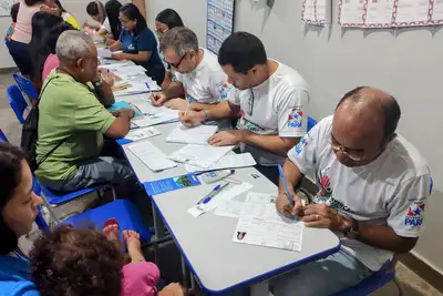 notícia: Seju realiza 4ª edição do Plantão Cidadão no bairro da Marambaia, em Belém