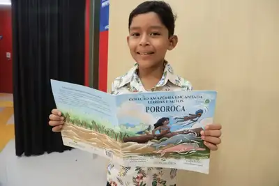 notícia: Projeto de Letramento Infantil fortalece alfabetização de crianças atendidas nas Usinas da Paz