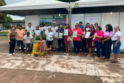 notícia: Emater promove mais uma edição de feira histórica da agricultura familiar no Baixo Amazonas 