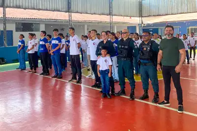 notícia: Colônia de férias do 'PMZITO' atende cerca de 100 crianças em Marituba