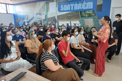 notícia: Em Santarém, profissionais da saúde participam de capacitação sobre manejo de pacientes com TEA