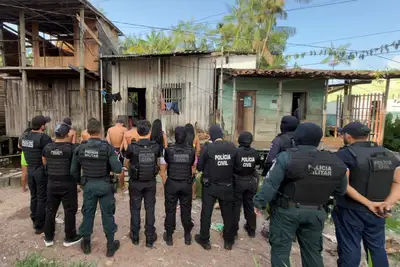 notícia: Polícia Civil prende sete suspeitos após assalto à família no Baixo Tocantins
