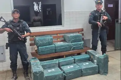 notícia: PM do Pará apreende mais de meia tonelada de drogas em menos de 24h