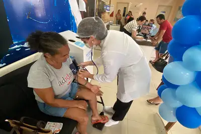 notícia: HRPC realiza ação educativa alusiva ao Dia Nacional de Combate ao Colesterol