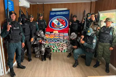 notícia: Pará apreendeu mais de meia tonelada de drogas nos primeiros dez dias de agosto