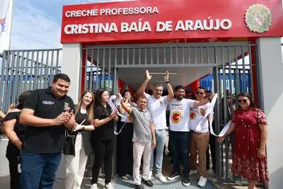 notícia: Em Inhangapi, Governo do Pará entrega 38ª creche construída pelo Estado