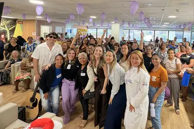 notícia: Hospital da Mulher do Pará promove workshop alusivo à campanha Agosto Lilás
