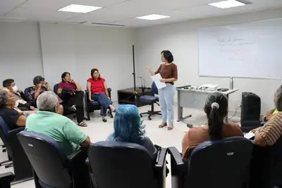 notícia: Igepps promove roda de conversa sobre saúde mental e novos projetos na aposentadoria