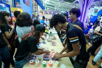 notícia: Projetos de estudantes da rede estadual destacam ciência e empreendedorismo no Hangar