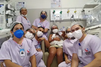 notícia: Hospital Regional Materno Infantil de Marabá celebra edição do Mesversário de bebês