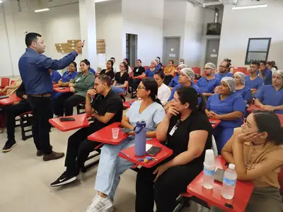 notícia: Hospital Materno Infantil de Marabá fortalece segurança do paciente com formação para Enfermagem