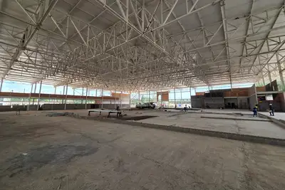 notícia: Centro de Convenções de Castanhal chega a 57% das obras executadas