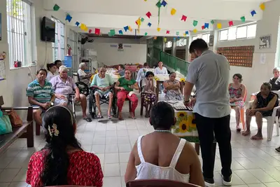 notícia: Seirdh promove ação do Setembro Amarelo com acolhidos de abrigo em Belém