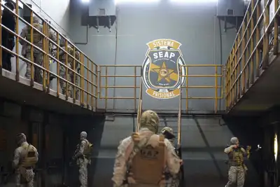 notícia: Operação MUTE reforça segurança em 13 unidades prisionais do Pará