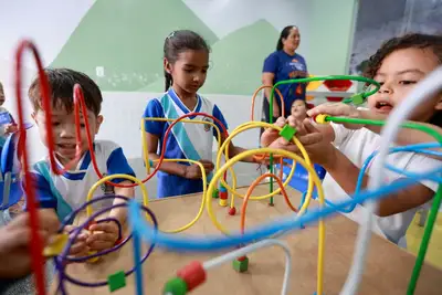 notícia: Estado alcança 45 creches entregues e fortalece educação na primeira infância 