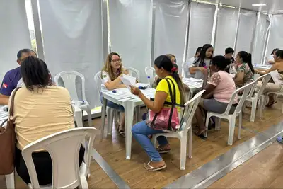 notícia: Governo do Pará leva serviços de saúde, cidadania e bem-estar ao bairro 40 Horas, em Ananindeua