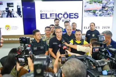 notícia: Segup apresenta esquema de segurança da Operação Eleições 2026