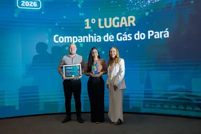 notícia: Gás do Pará vence Prêmio IEL 2026 - Estágio Inovador