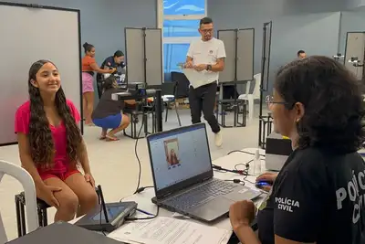 notícia: Governo do Pará leva serviços de saúde, documentação e bem-estar à Usina da Paz de Marituba