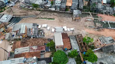 notícia: Obras no Canal da Caraparu entram na reta final no bairro do Guamá