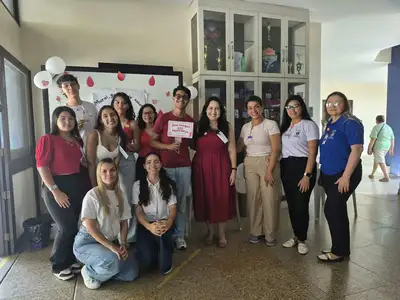 notícia: Campanha promovida por alunos da Uepa mobiliza a comunidade para doação de sangue