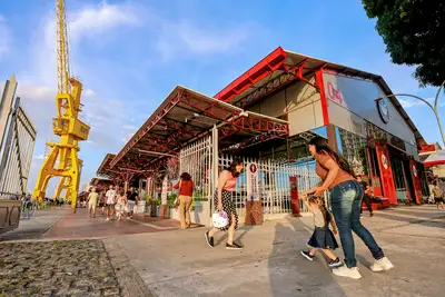 notícia: Armazém da Gastronomia: espaço de lazer e turismo de Belém completa um ano