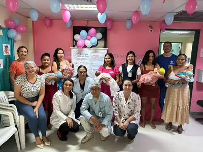notícia: HRPM lança projeto "Quinta da Mãe e do Bebê" para ampliar o acolhimento da puérpera e o recém-nascido