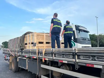 notícia: Sefa apreende carga de baterias avaliada em R$ 912 mil