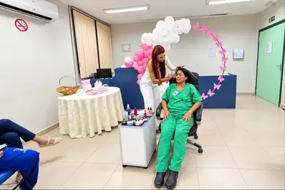 notícia: Hospital Regional do Sudeste do Pará promove ações de autocuidado e prevenção durante Outubro Rosa
