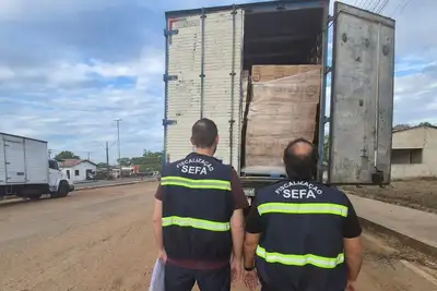 notícia: Sefa apreende 16,5 toneladas de café avaliadas em quase R$ 700 mil