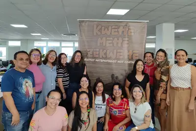 notícia: Alfabetização com identidade: Seduc lança material literário indígena
